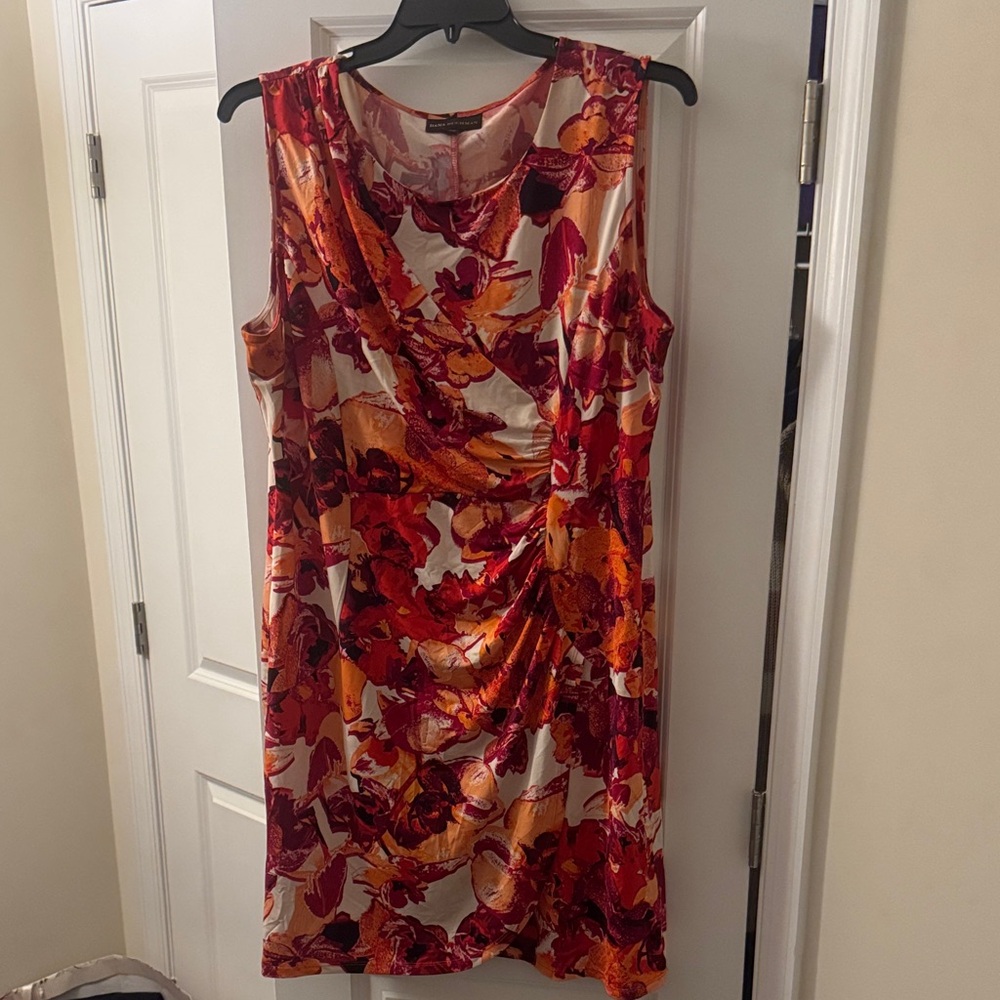 Dana Buchman Multicolor Floral Dress